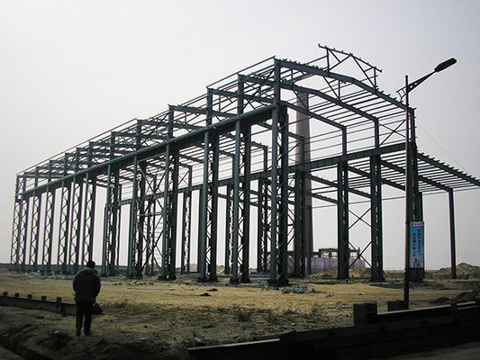 গুদাম কর্মশালা ভারী ইস্পাত কাঠামো দ্রুত এবং সহজ ইনস্টলেশন